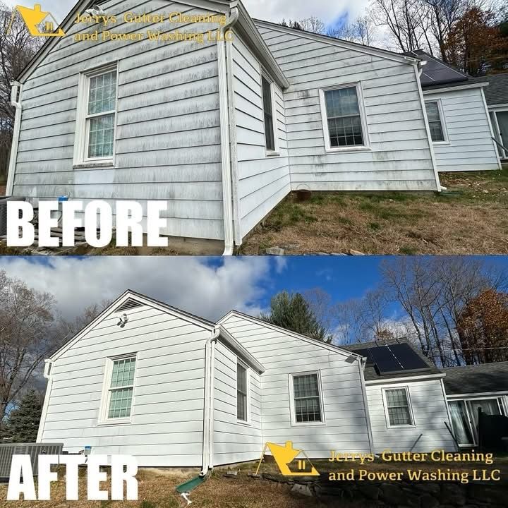 Deck restoration — before and after